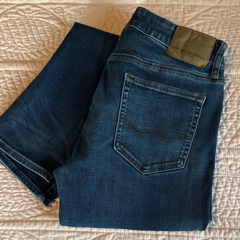 American Eagle Outfitters Dark Blue Men's Jeans